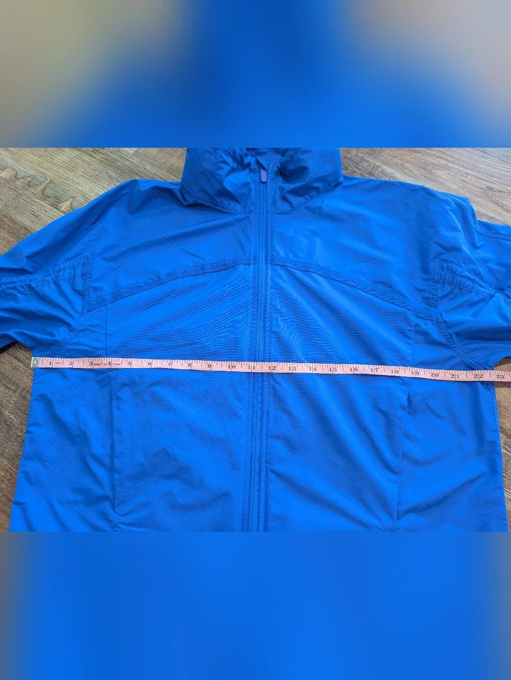 Lululemon Lightweight Cropped Track Jacket Blazer Blue Tone Sz 10 - Picture 15 of 16